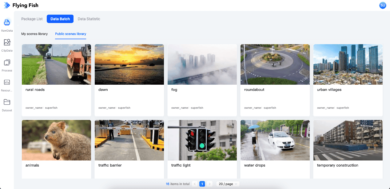 Data Mining & Scene Management